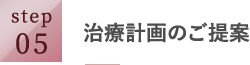 治療計画のご提案